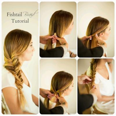 How to Make a Fishtail Braid on Yourself