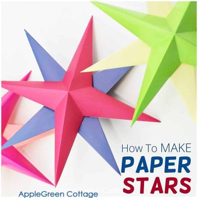 How to Make Paper Stars Easily