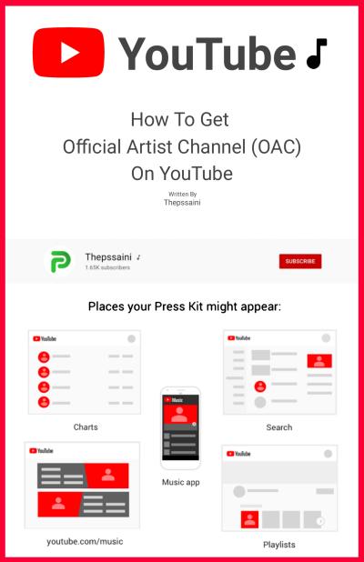 How to Get Official Artist Channel on YouTube and Increase Visibility