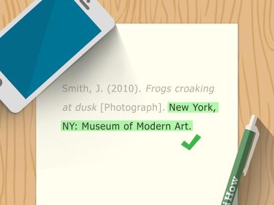 How to Cite a Picture from Getty Images