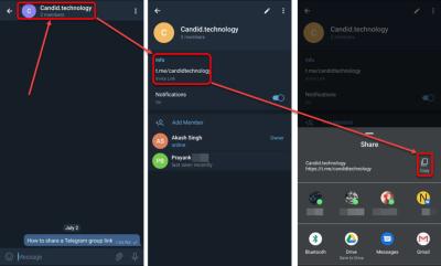 How to Share a Link to Your Telegram Group with Friends and Family