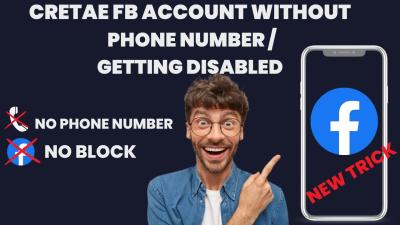 Creating a Facebook Account Without a Phone Number on Dailymotion