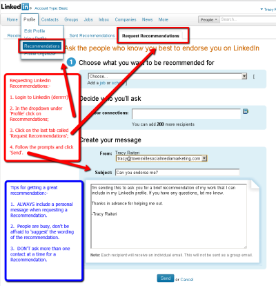 How to Ask for Recommendations on LinkedIn