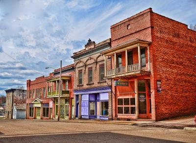 A Quaint Midwestern Town Captured Perfectly on Alamy Stock Photos