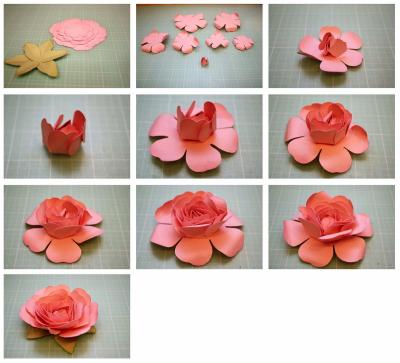 How to Make 3D Paper Flowers – A Simple Tutorial