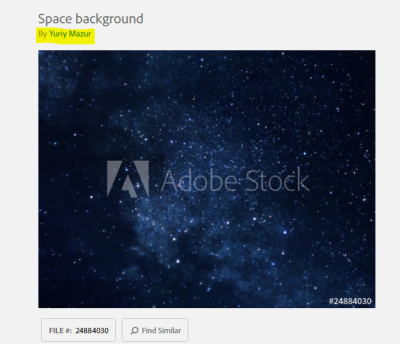 How to Cite Adobe Stock Image