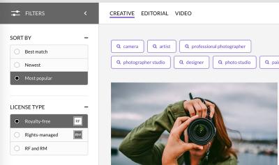 How to Search Getty Images for Royalty-Free Images