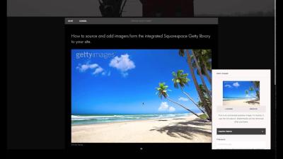 How to Remove Getty Images in Squarespace