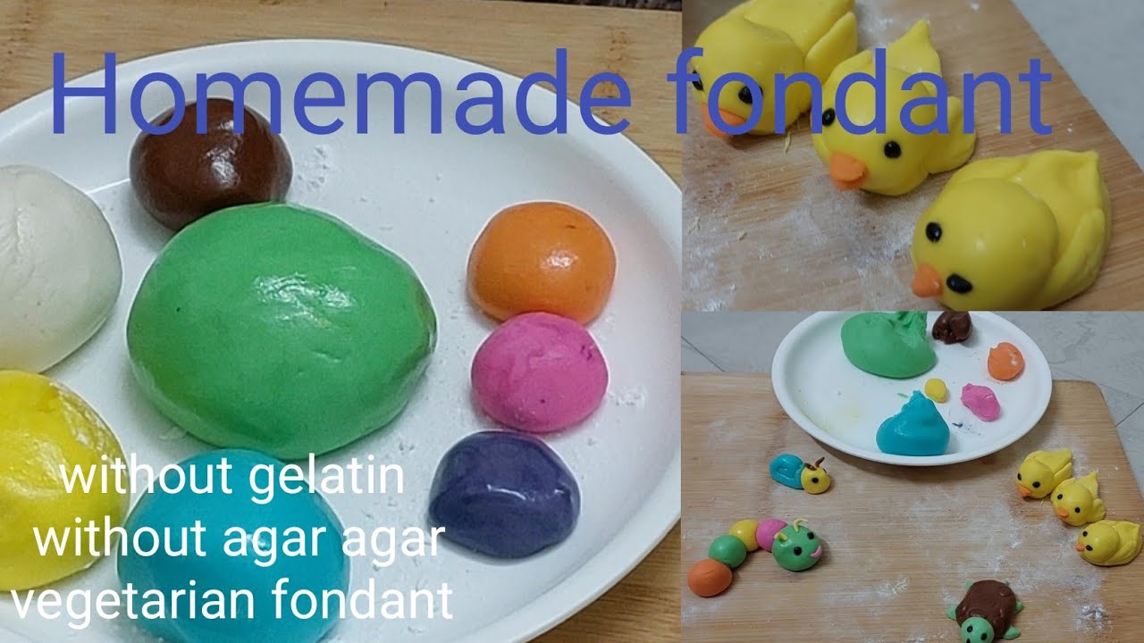 Homemade fondant recipe  How to make fondant at home  YouTube