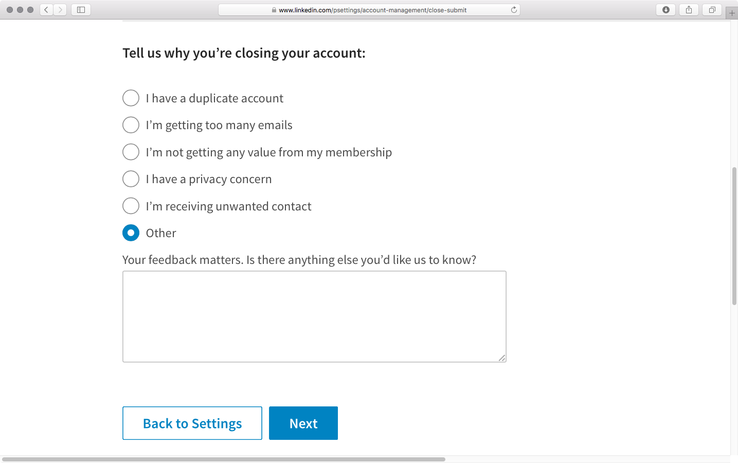 How to delete your LinkedIn account
