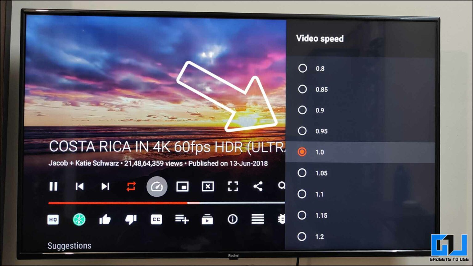 3 Ways to Change YouTube Video Playback Speed on Android TV  Gadgets 
