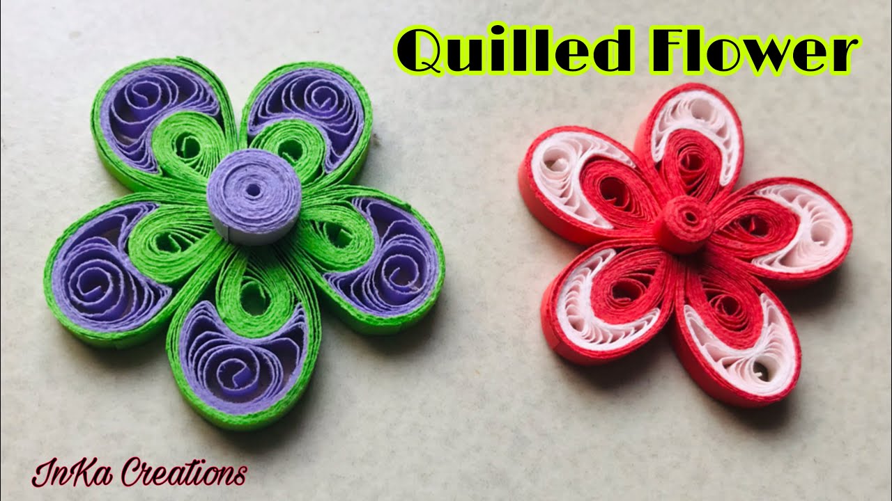How to Make Quilling Paper Flowers Step by Step: Watch on Dailymotion