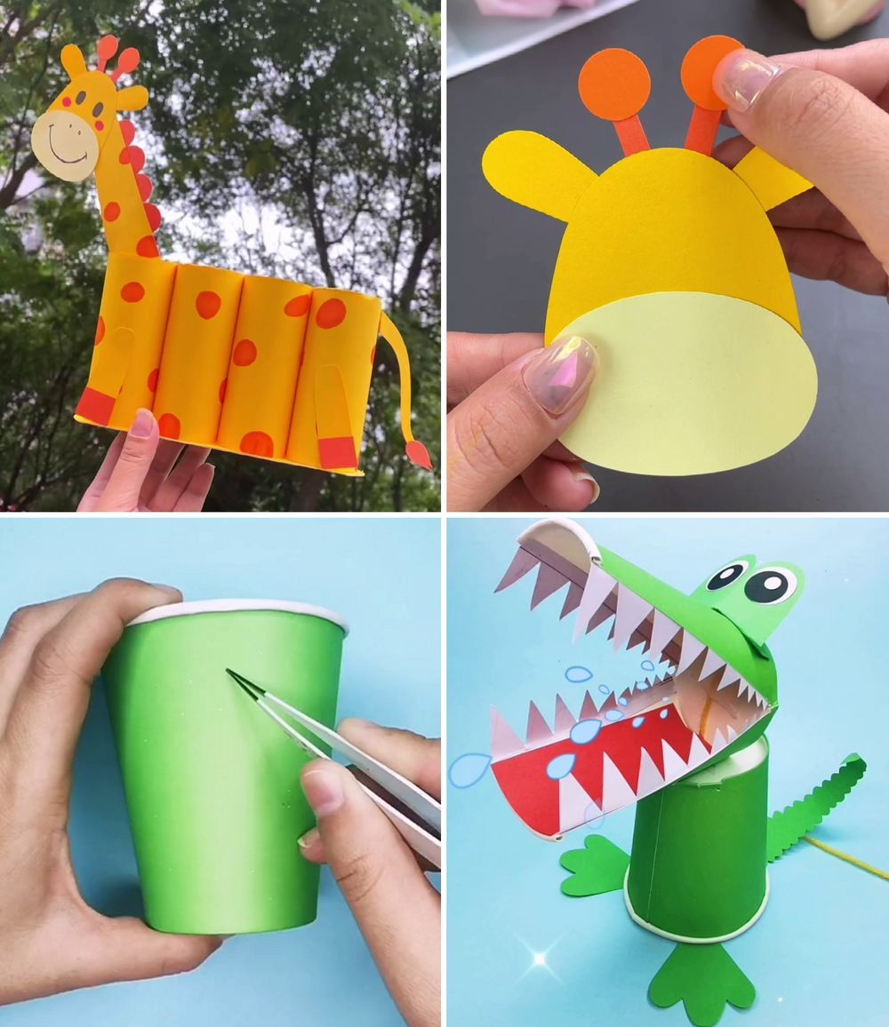 How to Make Paper Animals: Fun Craft Tutorial on Dailymotion