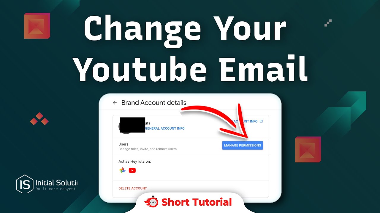 Can I Change My YouTube Email? How to Update Your Account Information