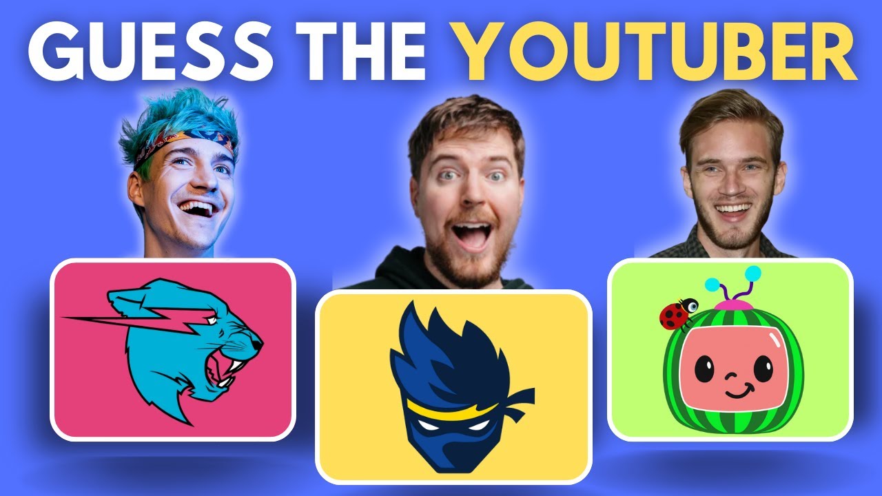 Guess The Youtuber By The Channel Logo  The Ultimate Youtube Logo Quiz 