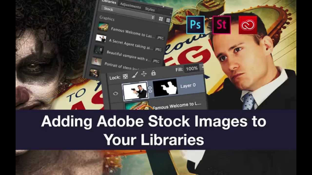Adding Adobe Stock Images to Your Libraries YouTube