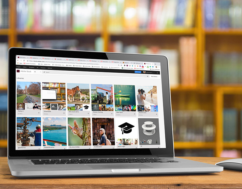 Adobe Stock and Creative Cloud Libraries on Behance
