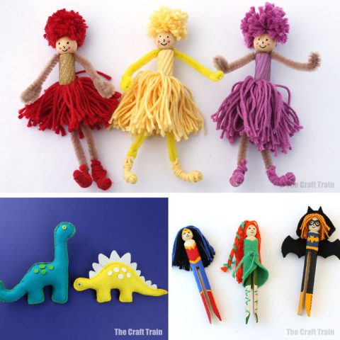 50 DIY toys for kids  The Craft Train