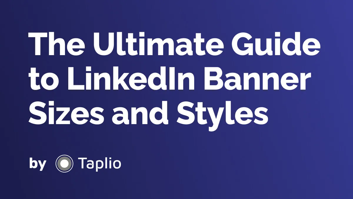 The Ultimate Guide to LinkedIn Banner Sizes and Styles  Grow Your 
