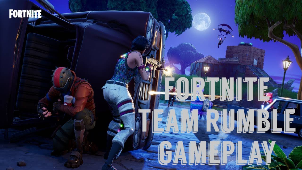 Fortnite Team Rumble Gameplay  YouTube