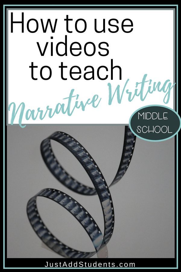 Teach Narrative Writing with Videos  Teaching narrative writing 