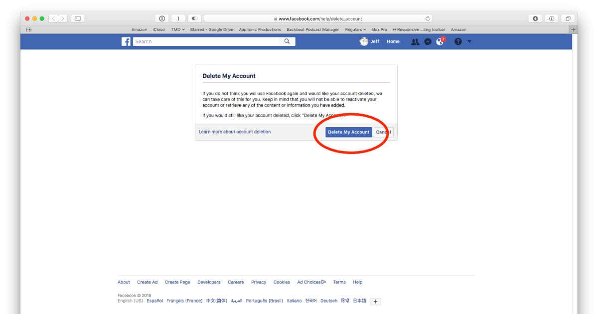 How to Delete Your Facebook Account Using Dailymotion Guide