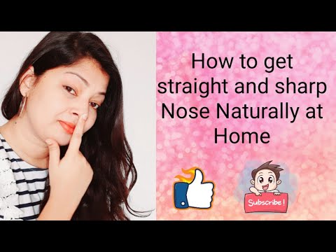 Easy Nose ExcerciseHow To Get straight slim and sharper Nose 