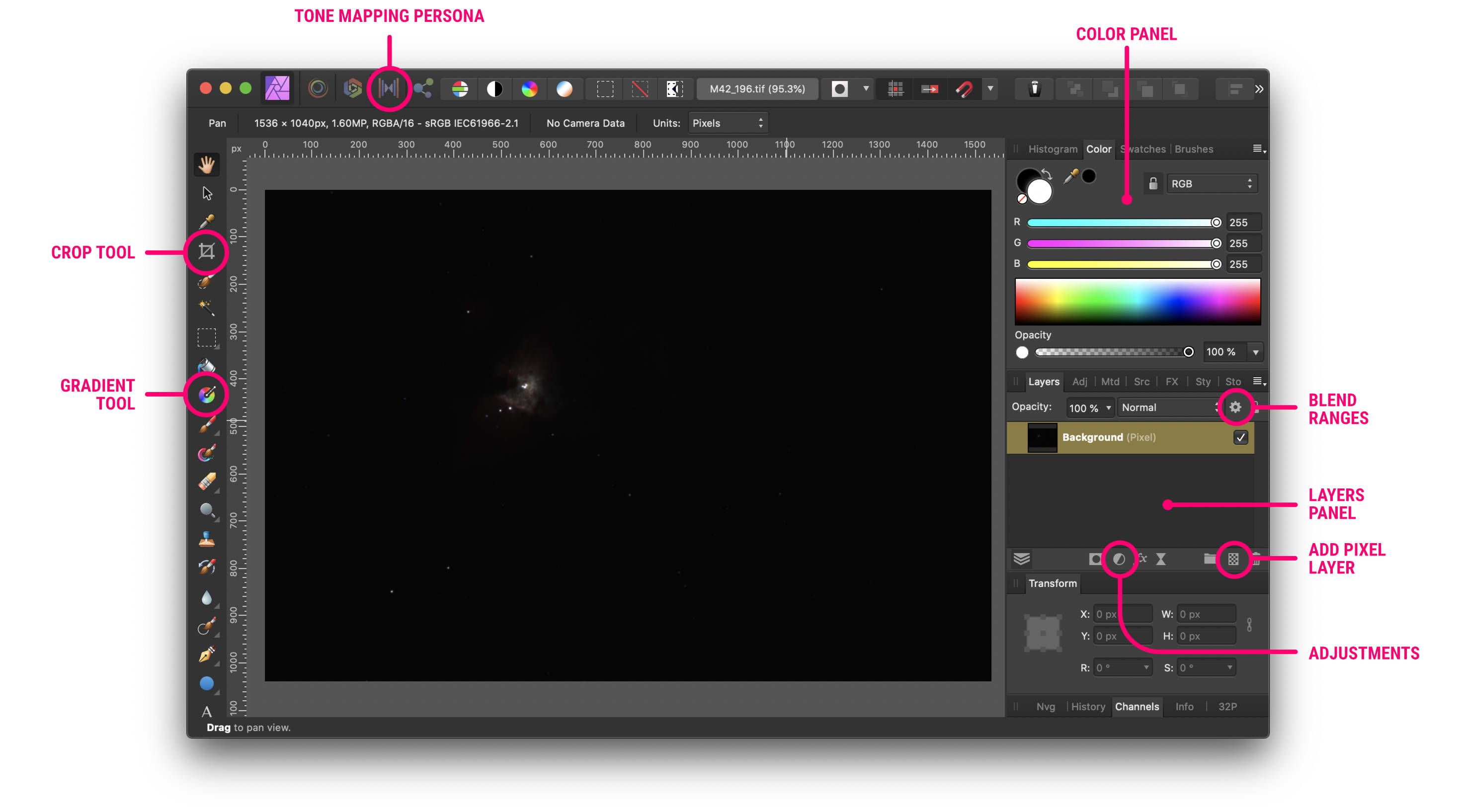 how to edit tiff image