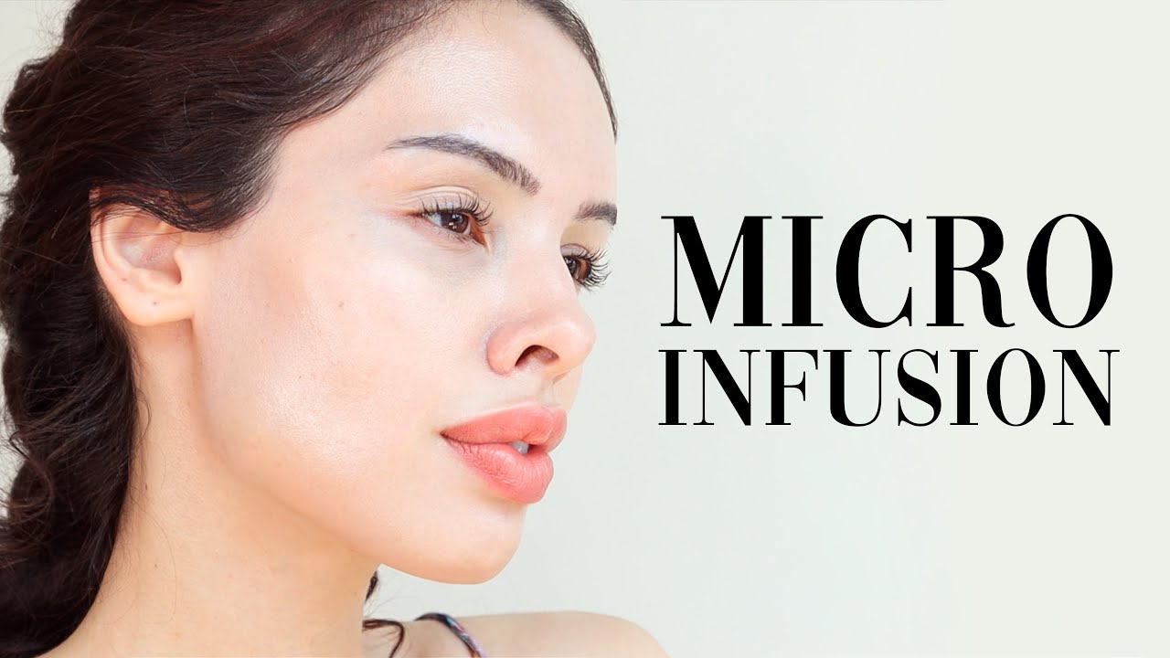 AT HOME MICROINFUSION FACIAL Qure MicroInfusion System YouTube