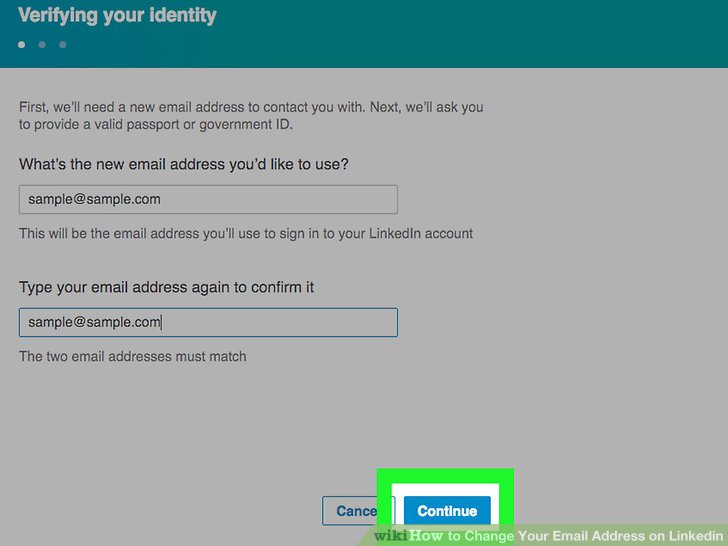 3 Ways to Change Your Email Address on LinkedIn wikiHow