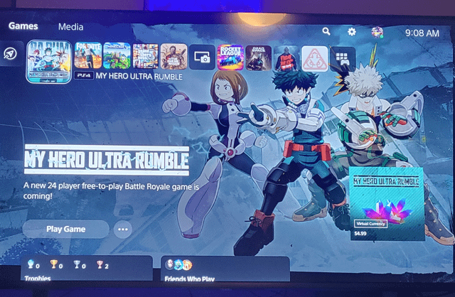 Does anyone know if my hero ultra rumble is crossplay Because me and