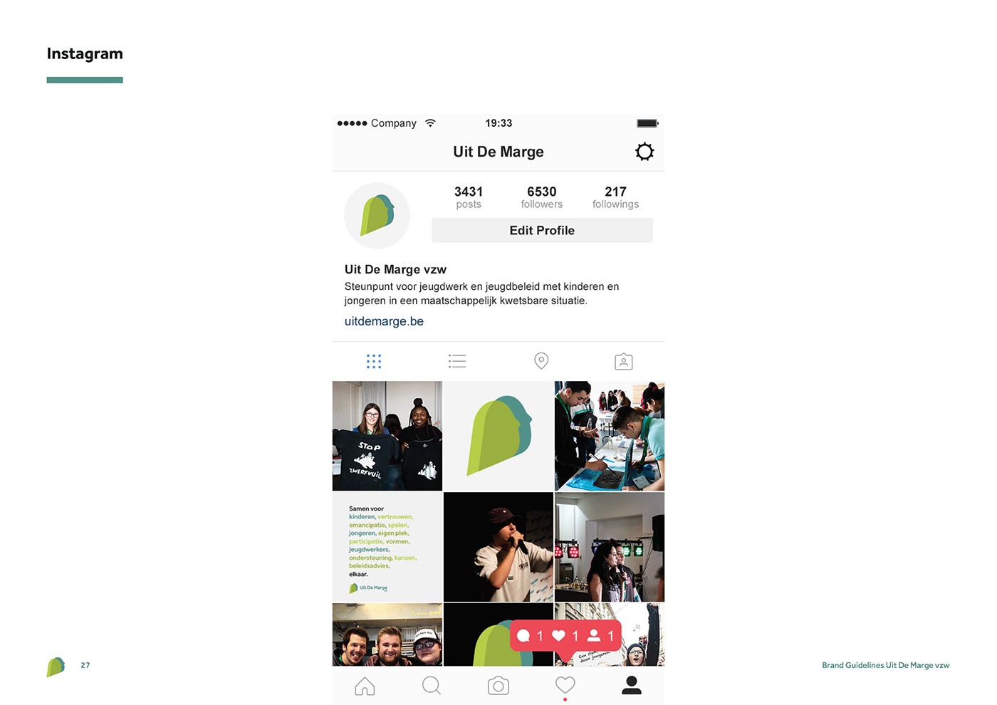 Rebranding on Behance