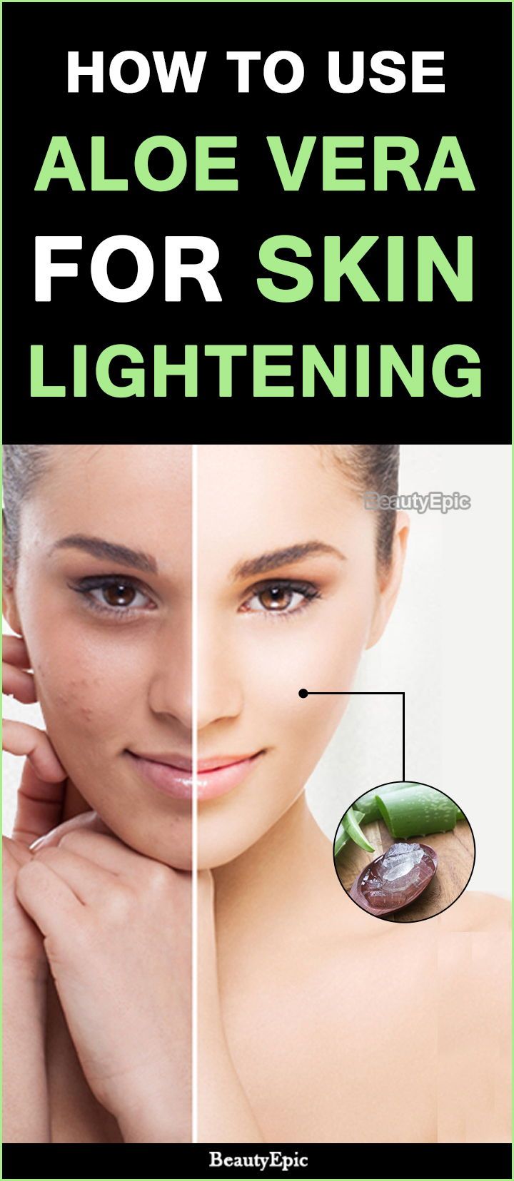 How to use aloe vera for skin lightening whitening Artofit