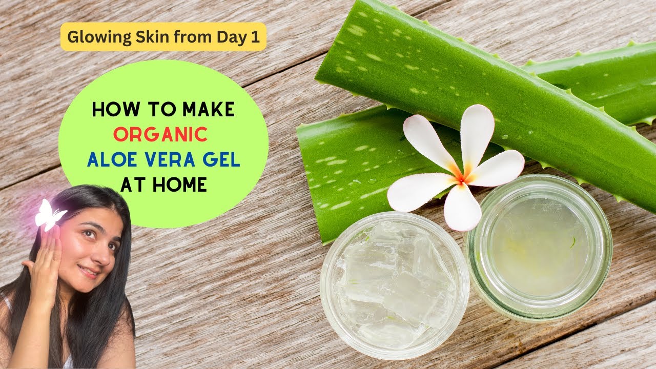 How to Make Aloe Vera Gel at Home for Glowing Skin YouTube