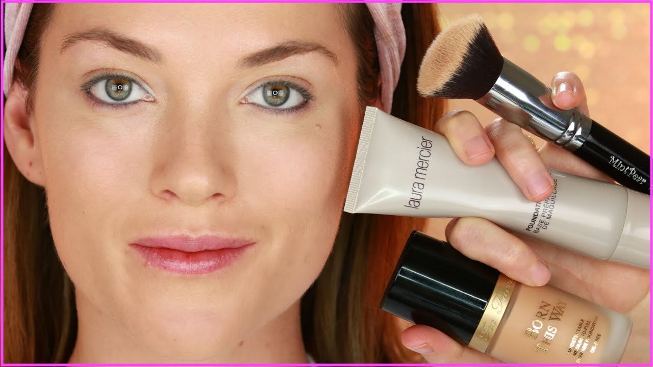 How to Apply Foundation For Beginners with a Foundation Brush YouTube
