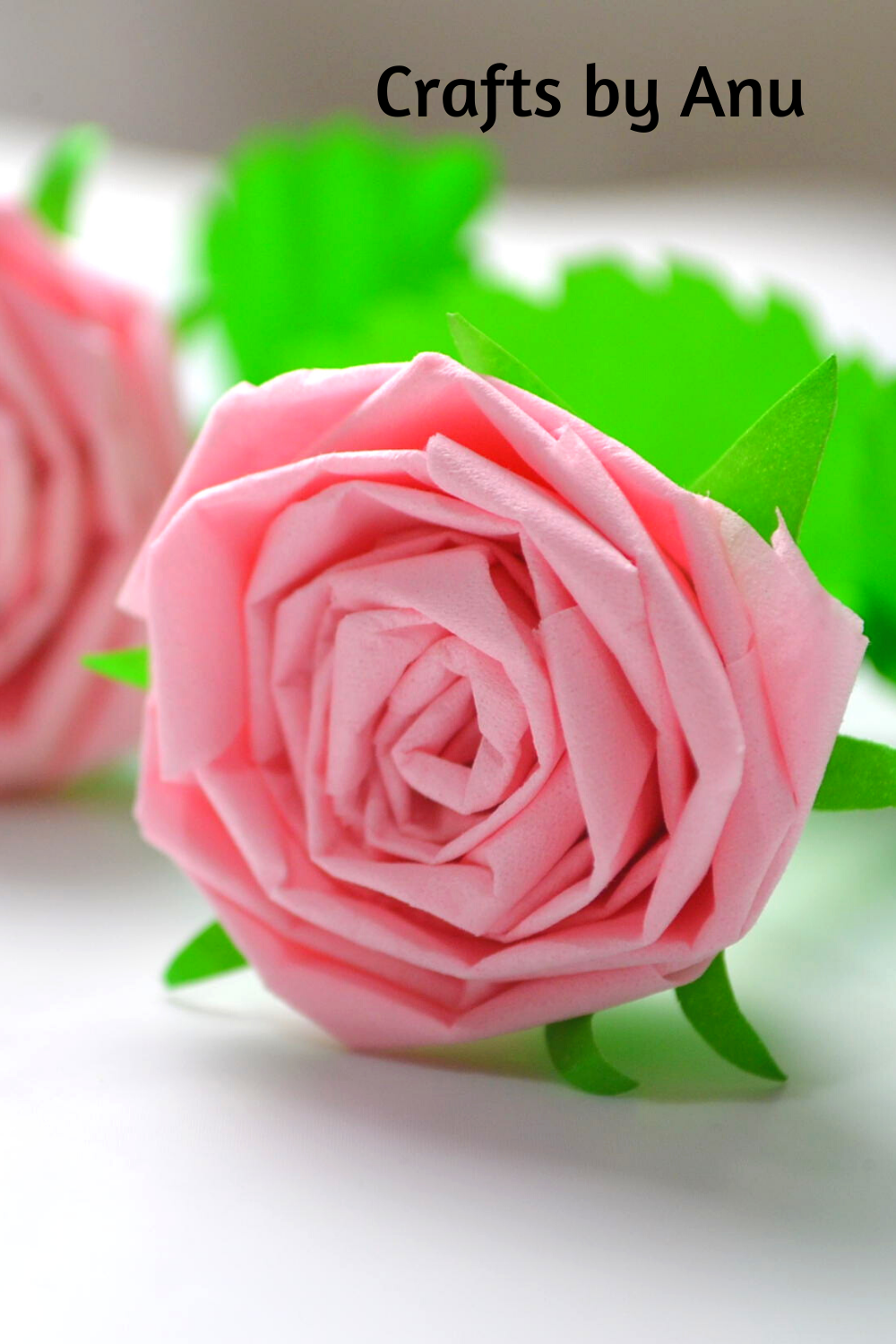 How to make tissue paper roses very easy diy Artofit