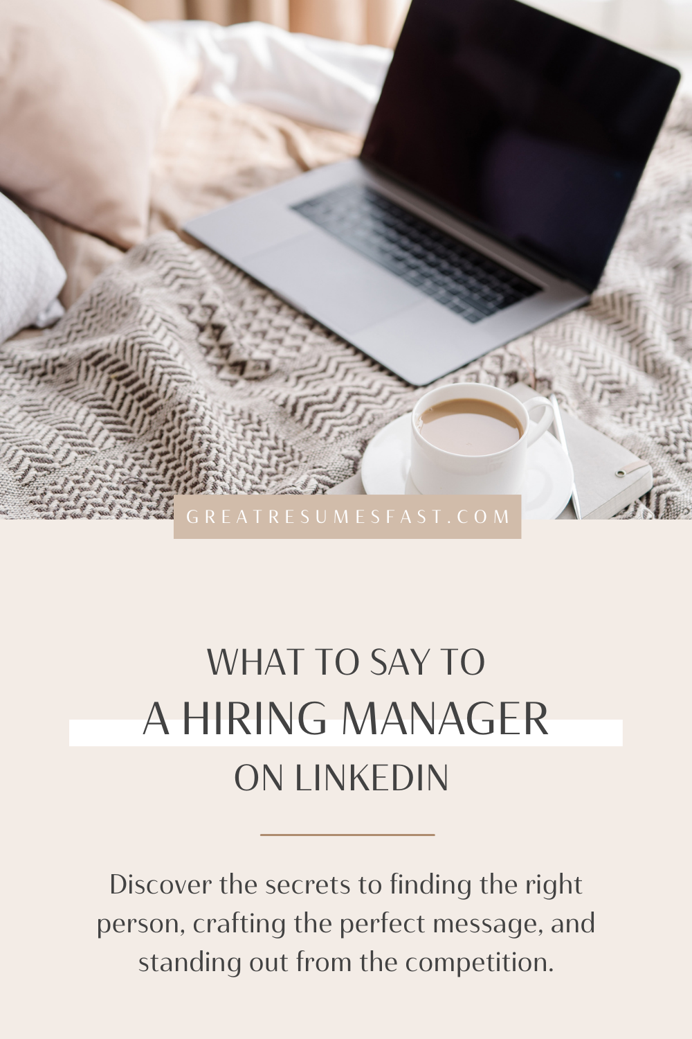 A better way to message hiring managers on linkedin with 6 message