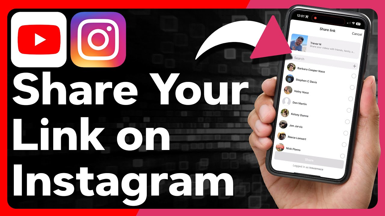 How To Share YouTube Channel Link On Instagram YouTube