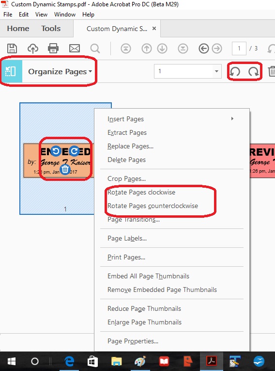 Solved how do I rotate pages with adobe dc reader Adobe Community