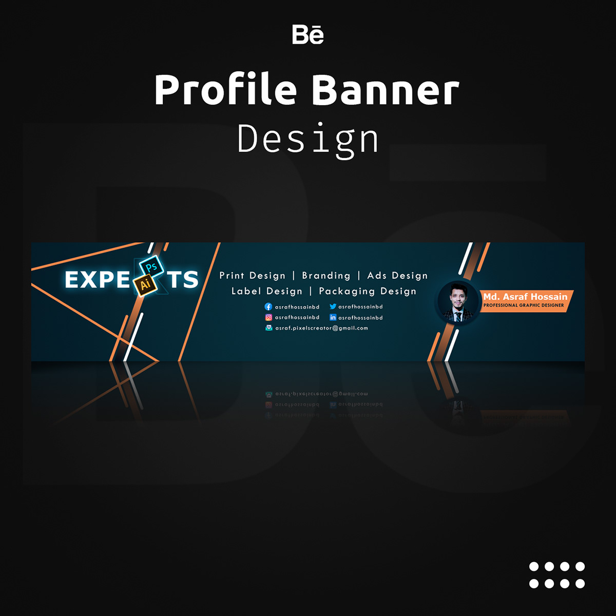 Behance Profile Banner Design on Behance