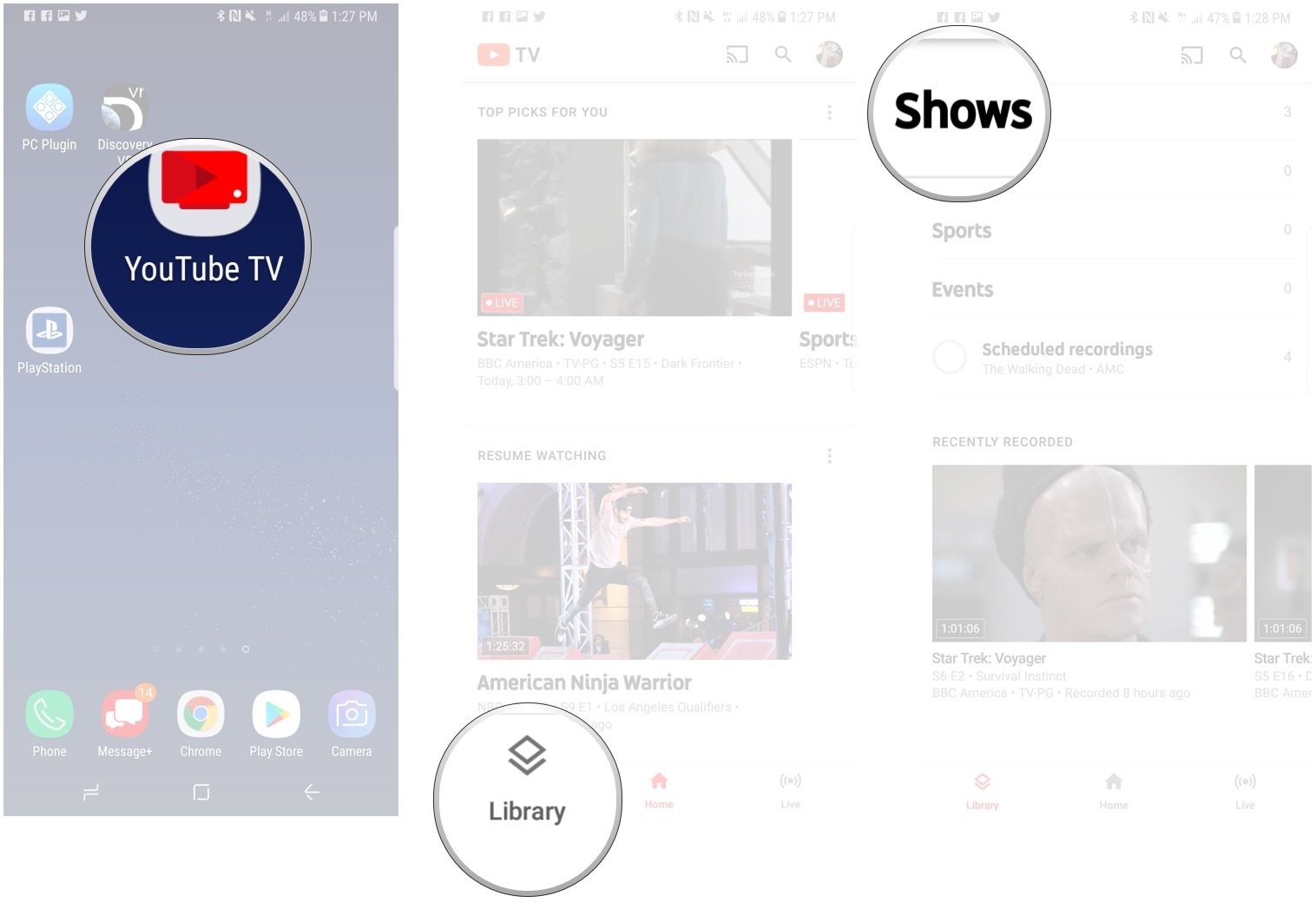 How to DVR programs using YouTube TV Android Central