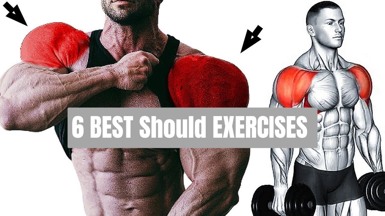6 Bigger Shoulder Workout at Gym Best Shoulder Workout YouTube