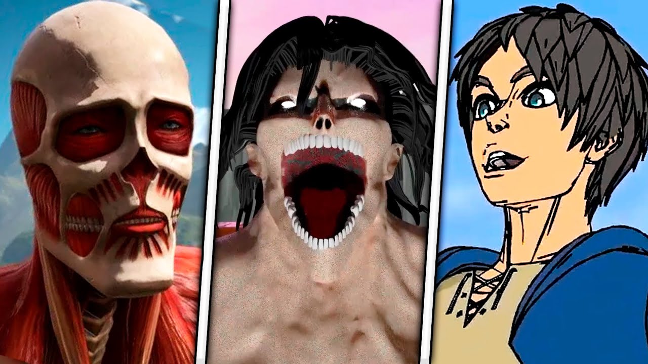 ALL Characters vs 1000000 Colossal Titans COLLECTION 4 The