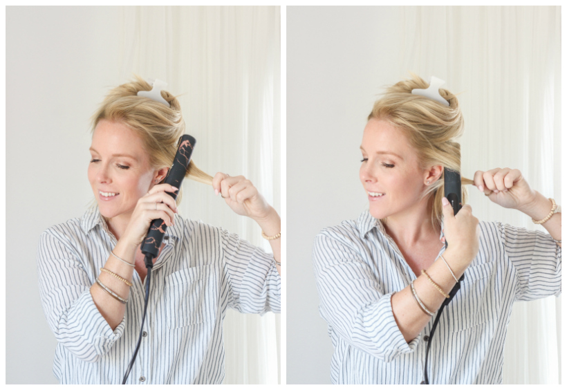 How to Curl Hair with a Straightener  LoveGrowsWildcom  Love Grows Wild
