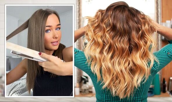 How to curl hair with a straightener  its really easy and quicker 