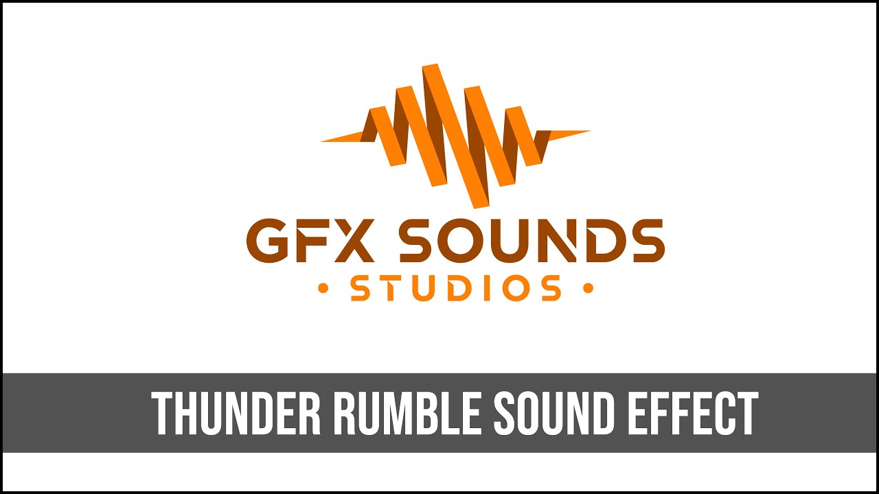 Thunder Rumble Sound Effect YouTube