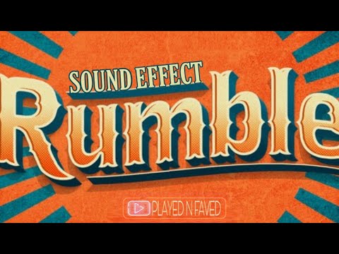 Rumble Sound Effect Cinematic Rumble Sound Effect Bass Rumble Sound
