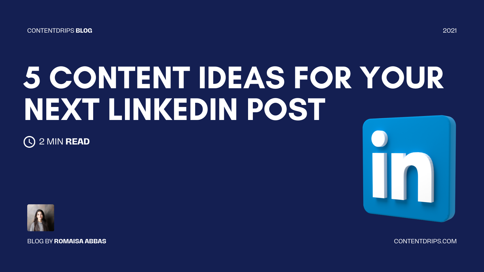 5 Unique LinkedIn Post Ideas Contentdrips