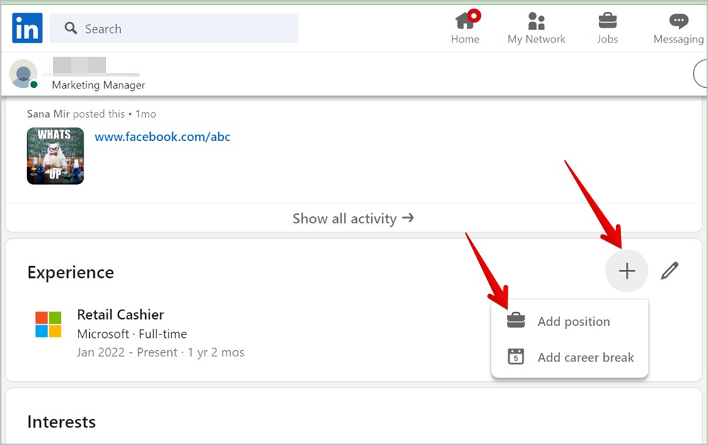How to Add Edit Reorder or Delete Experience on LinkedIn TechWiser