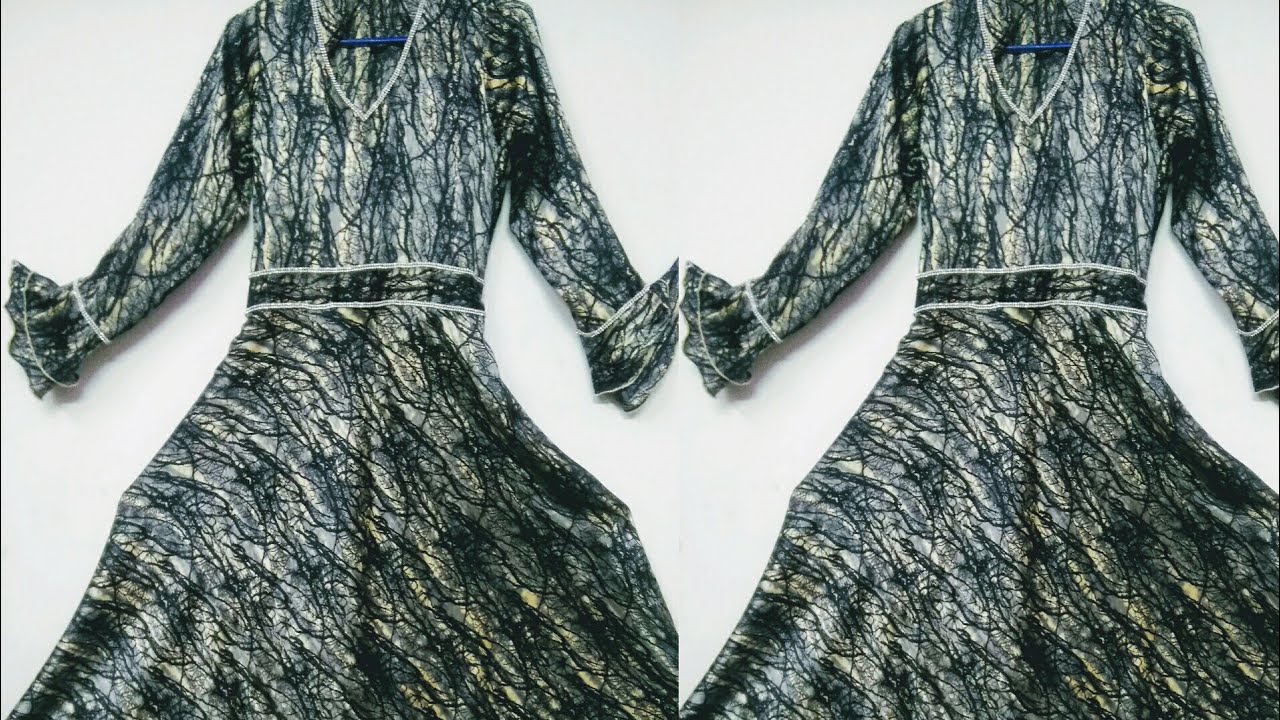 Designer dress making at home YouTube